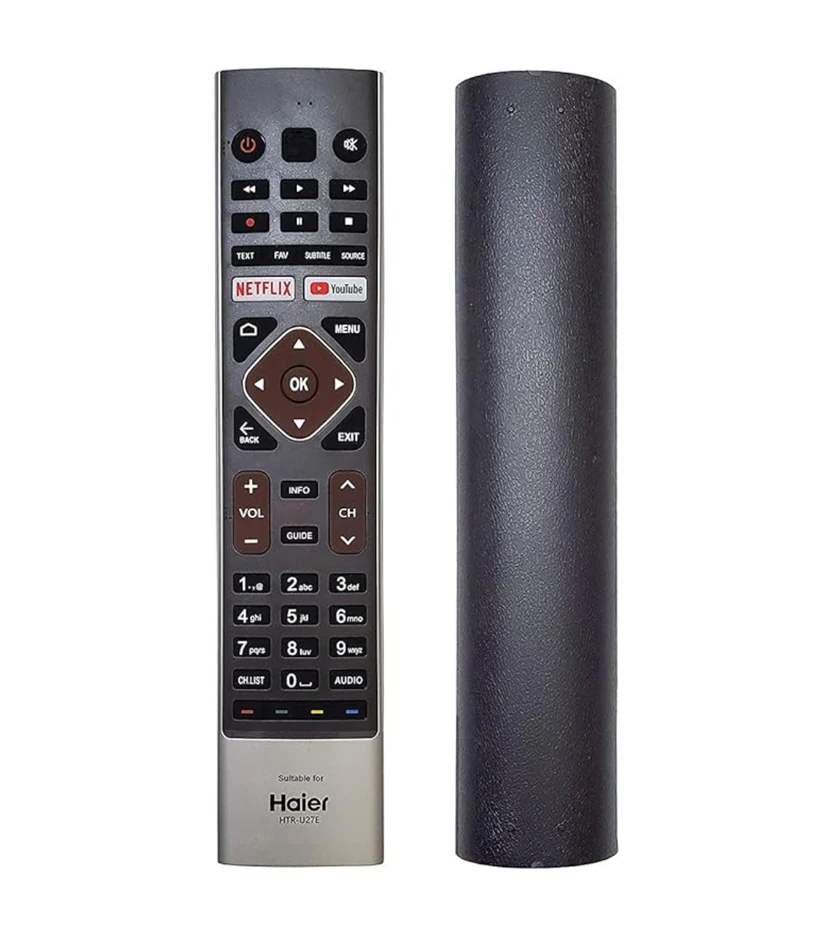 Haier Smart 4K Android LED Television  TV Accessories  Universal Remote Control with Non Voice Feature and Replacement for Original HTR-U27E