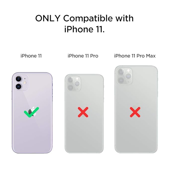 Silicon Back Cover for Apple iPhone 11 (6.1 Inch) - Transparent