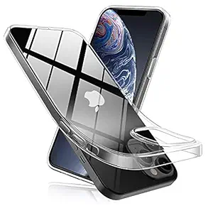  iPhone 11 Pro Case Clear Transparent Shockproof Protective Phone Soft Silicone Slim Cover for iPhone 11 Pro (Transparent)