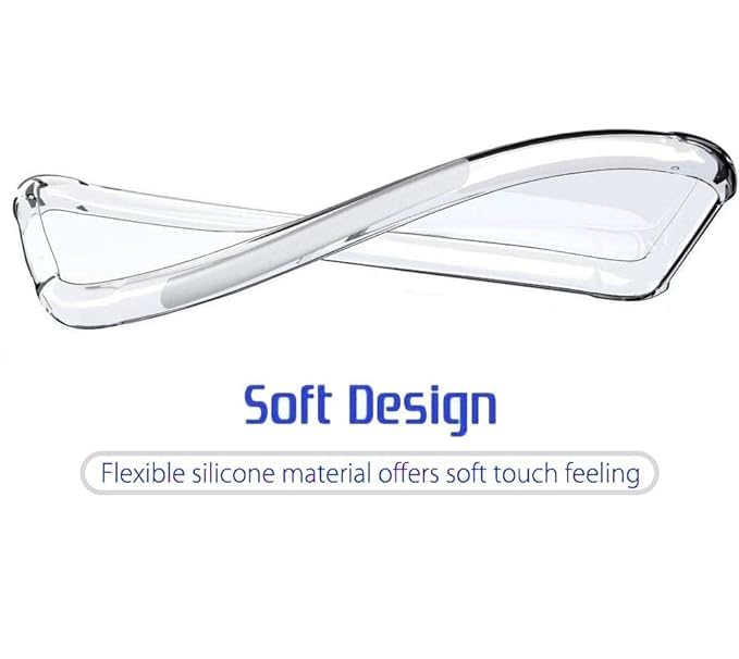 iPhone 12 Case Clear Transparent Shockproof Protective Phone Soft Silicone Slim Cover for iPhone 12 (Transparent)