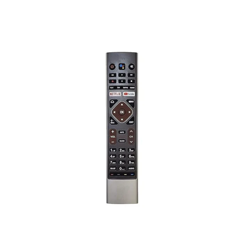 Haier TV Remote HTR-U27E  Google Assistant, Bluetooth Voice Command, Netflix & YouTube