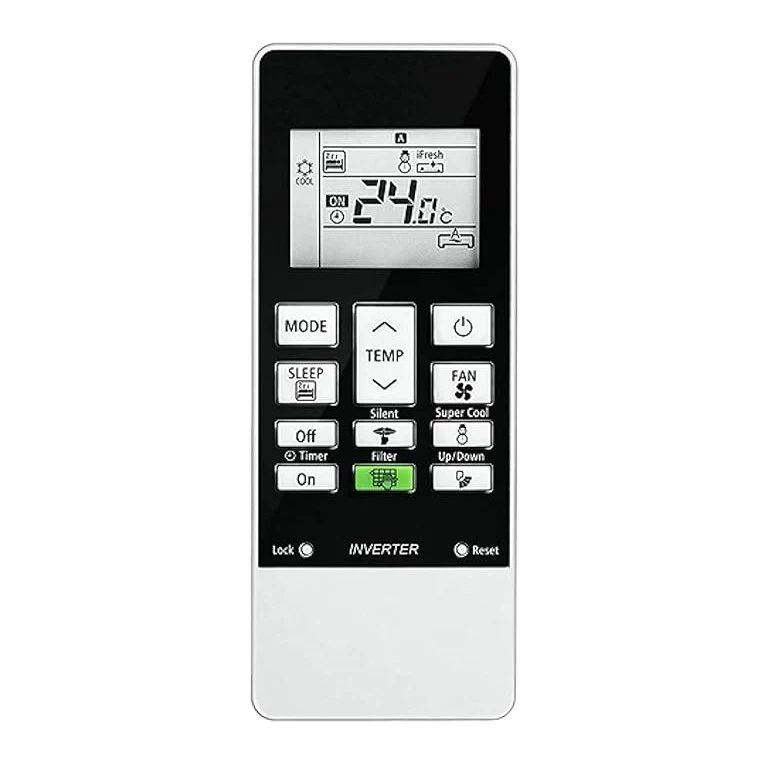 Hitachi SplitWindow AC  AC Remote  Compatible and easy to control with AC-168D Remote Control