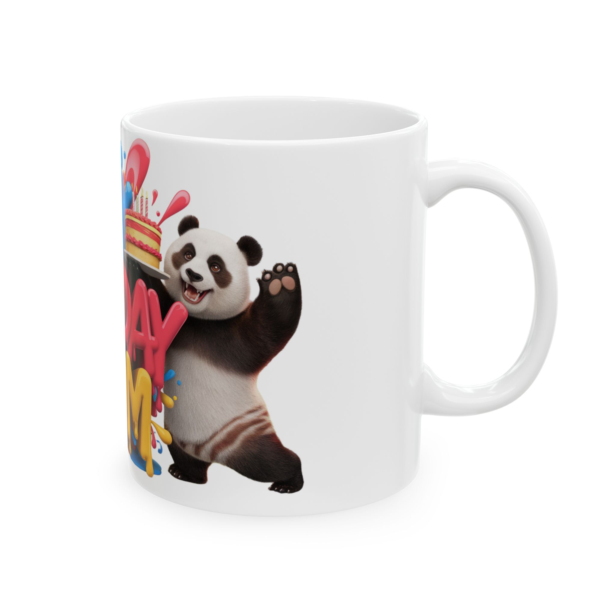 Personalized Photo and Name Coffee Mug Gift for your Mom , 350 ml, White Ceramic