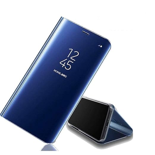  MIRROR FLIP- APPLE-13 PRO MAX-BLUE