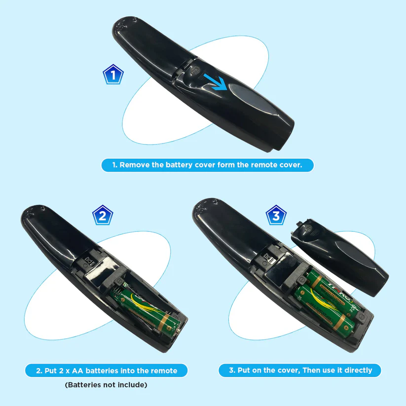 Universal Remote Control for LG Smart TV Magic Remote Compatible with All Models of LG TVs (NO Voice Function No Pointer Function), Black