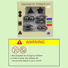 10-in-1 Magnet Kit: Stress Relief, Educational Science, Creative Crafting & Teamwork Skill Building with Magnetic Balls, Bars, Rings, Threads, and Car Magnets.