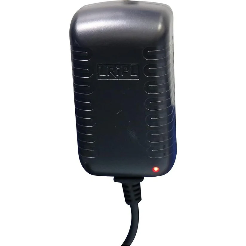 12V 1A Output, DC 2.5MM Pin  Power Adaptor  CCTV Cameras, Routers, Modems, LED Strip Lights, Set Top Boxes  Black Color