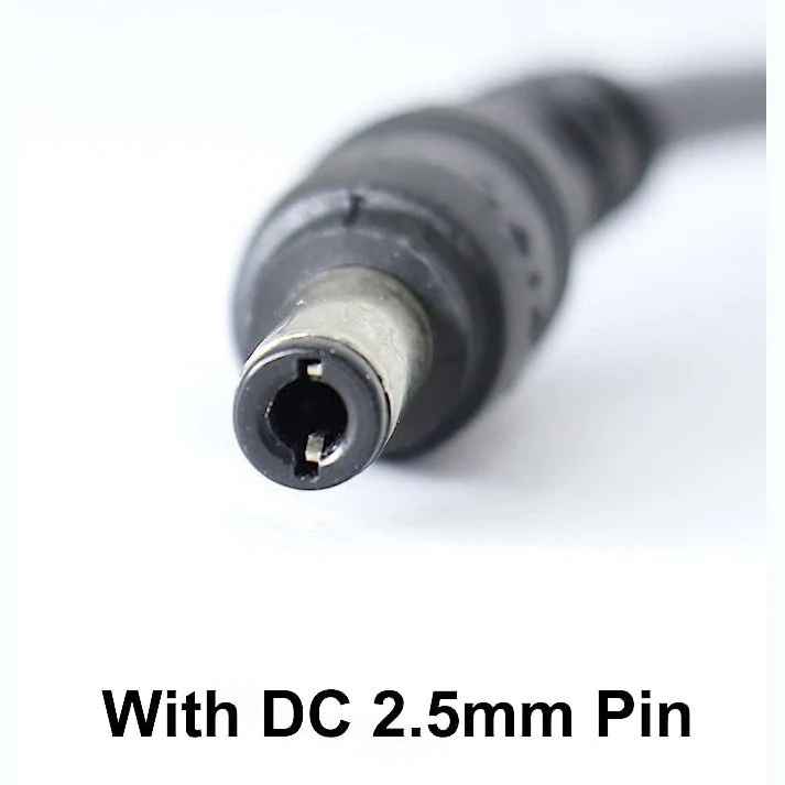 12V 1A Output, DC 2.5MM Pin  Power Adaptor  CCTV Cameras, Routers, Modems, LED Strip Lights, Set Top Boxes  Black Color