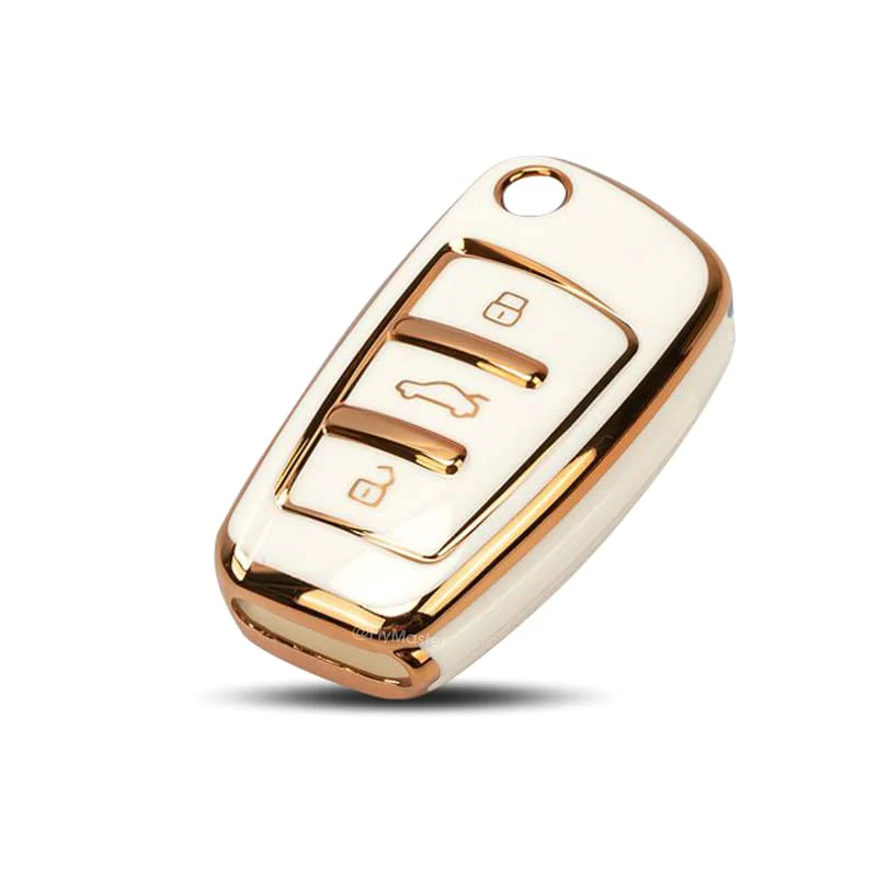 Audi A6, Q3, Q5, Q7  Automotive Accessories  Protects and Decorates Car Key