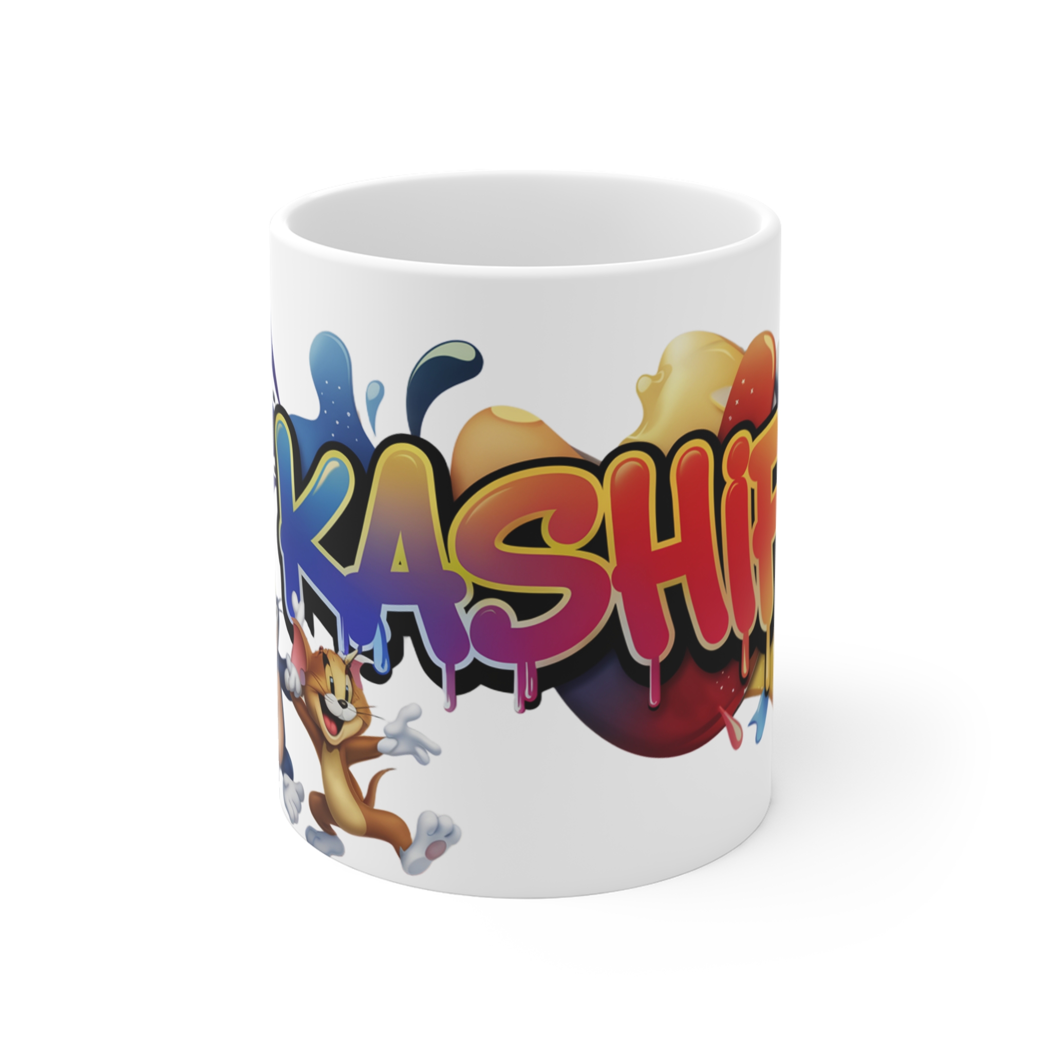 Personalized Photo Mug, 325 ml White Ceramic Cup with Text, Quotes, Name, Gift for Birthday, Anniversary