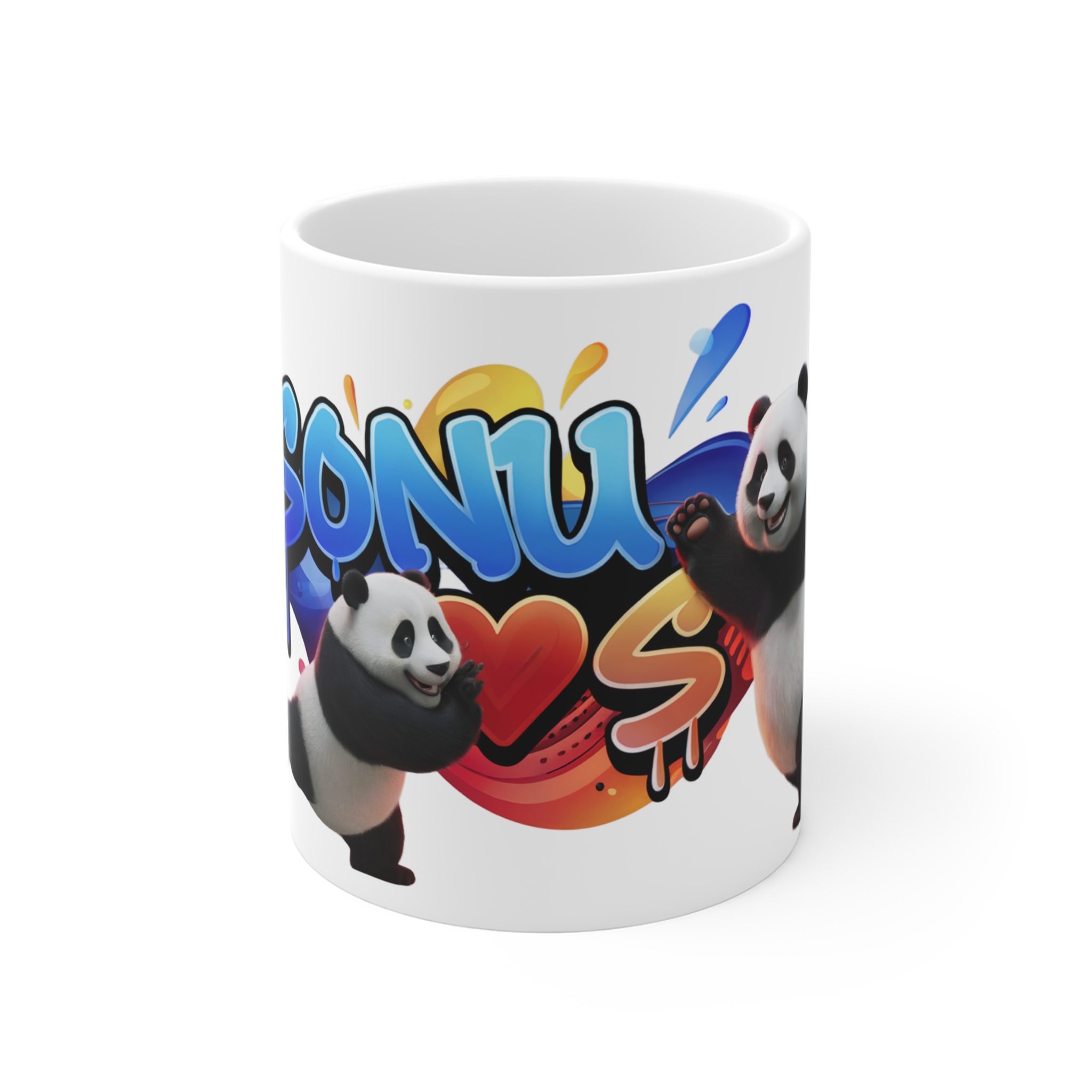  Personalized Photo Mug, 325 ml White Ceramic Cup with Text, Quotes, Name, Gift for Birthday, Anniversary