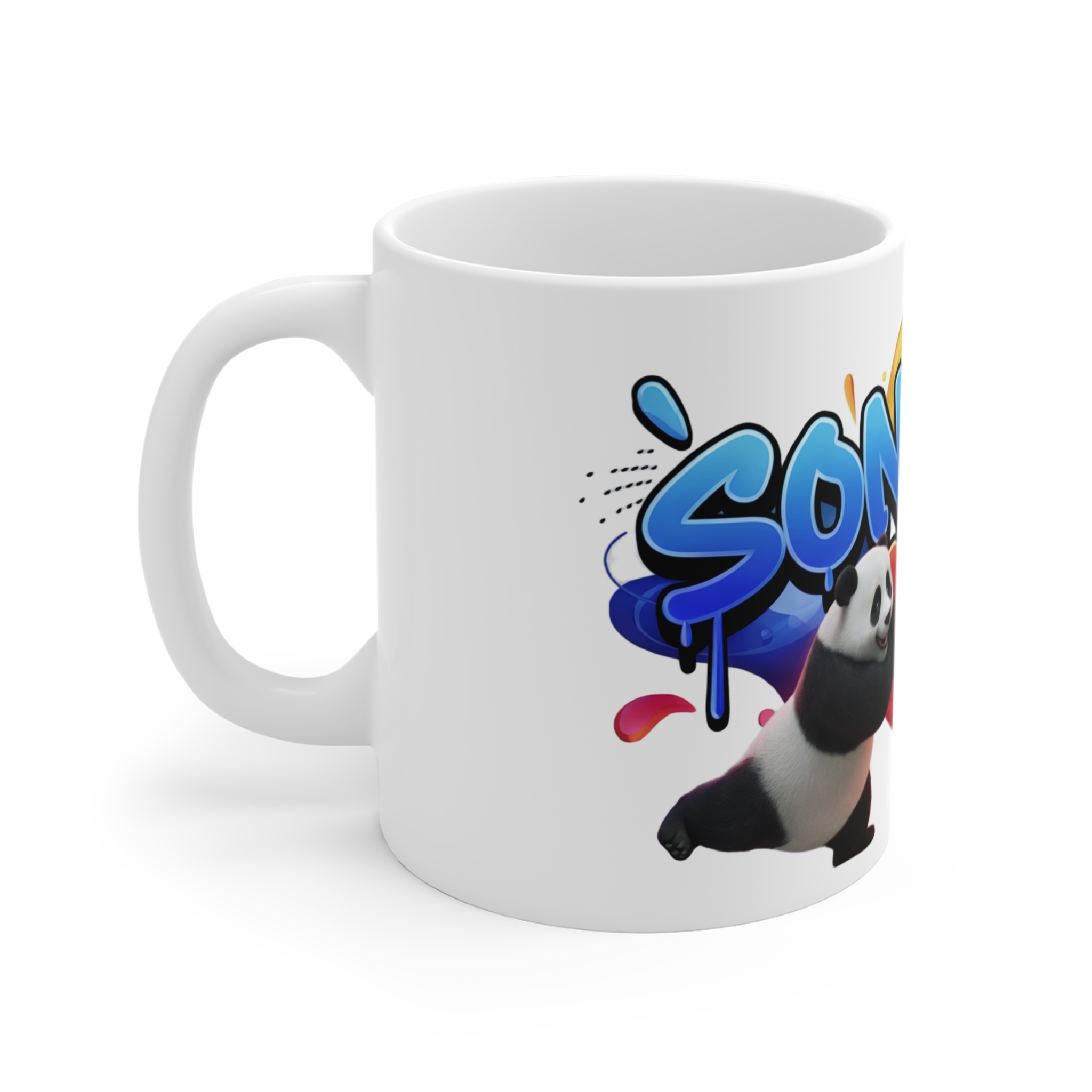  Personalized Photo Mug, 325 ml White Ceramic Cup with Text, Quotes, Name, Gift for Birthday, Anniversary