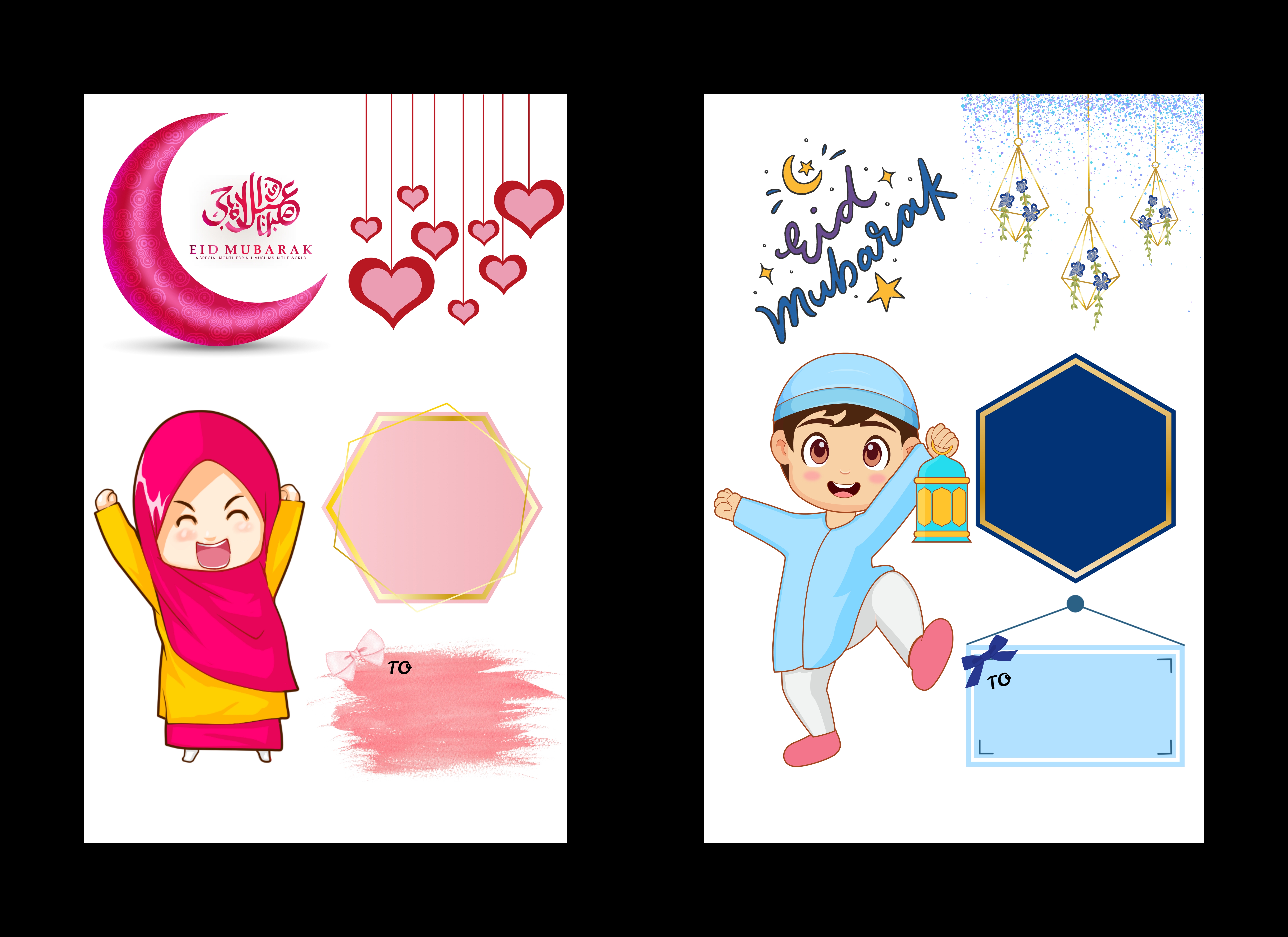 EID SPECIAL GIFT CARD COMBO (PACK OF 10 PCS)