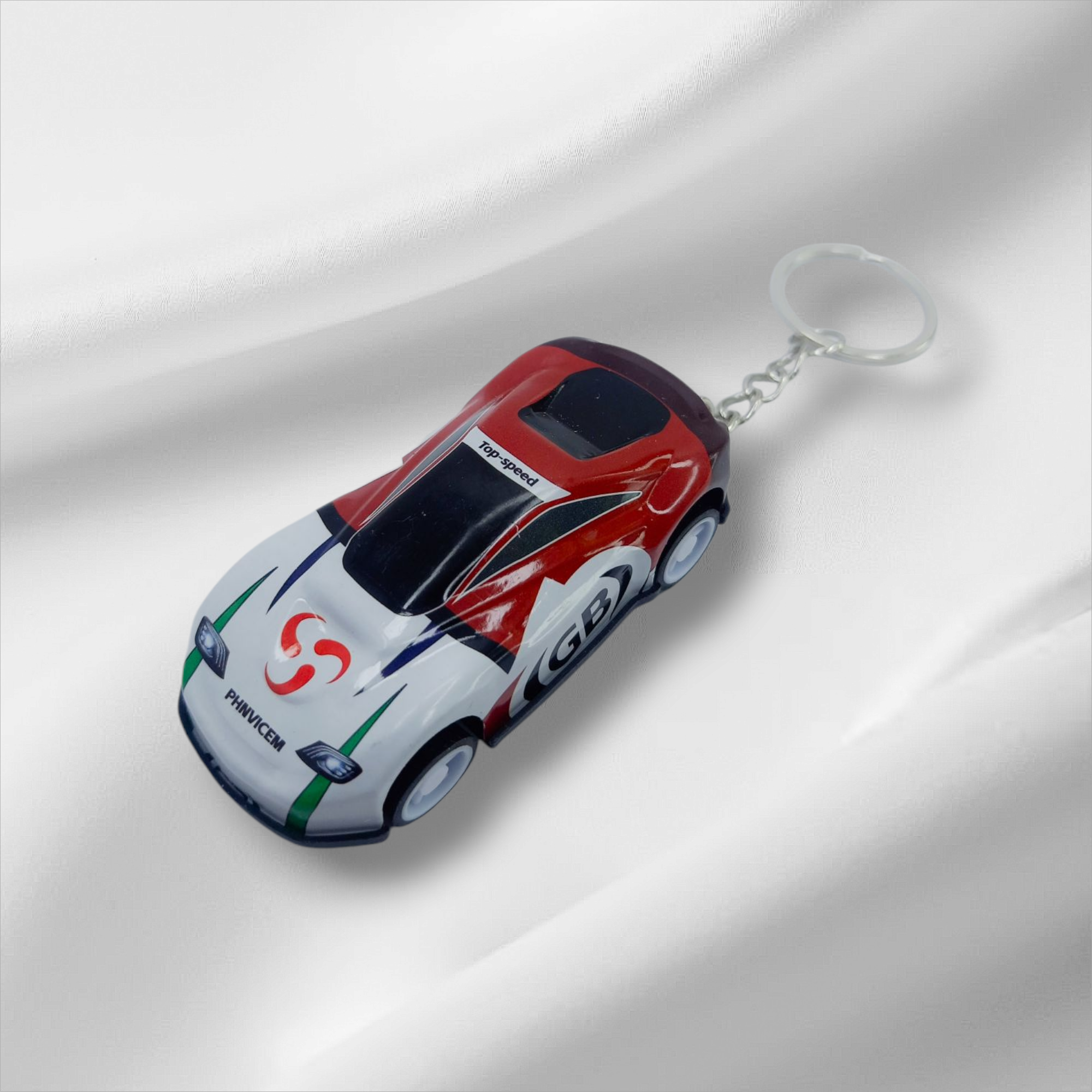 Miniature Sports Car Keychain – Unique Car Design Gift for Boys, Teens & Car Lovers | Sleek Auto Key Ring