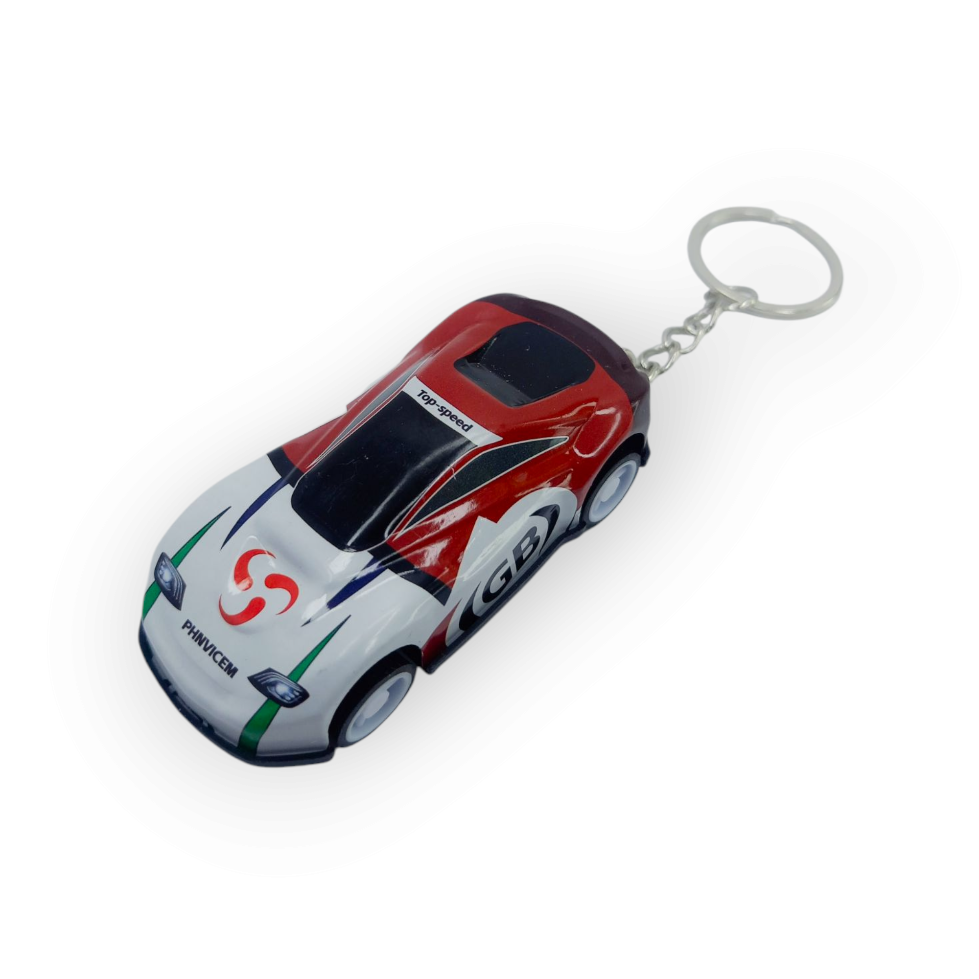 Miniature Sports Car Keychain – Unique Car Design Gift for Boys, Teens & Car Lovers | Sleek Auto Key Ring