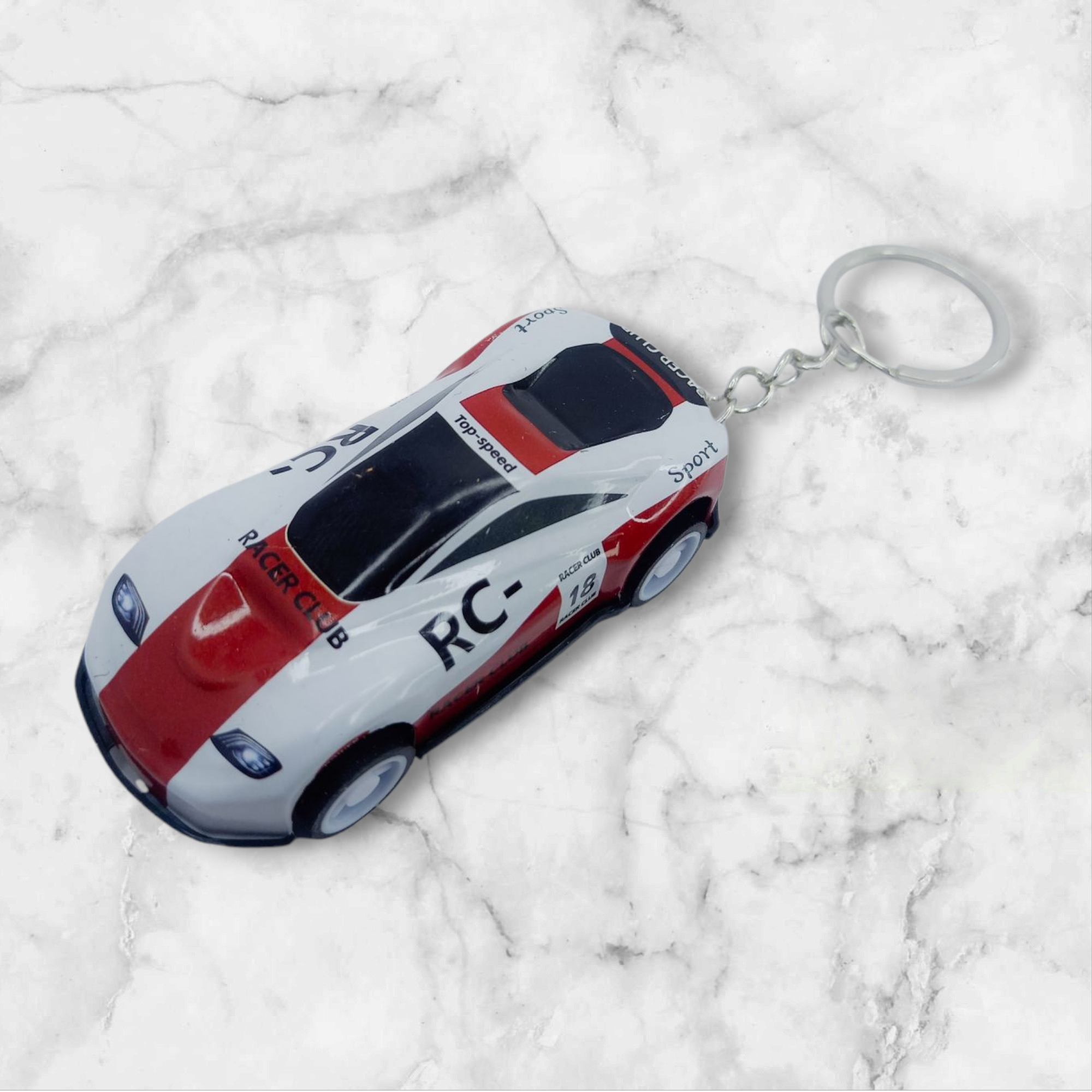 Miniature Sports Car Keychain – Sleek Design Gift for Boys, Teens & Car Lovers | Lightweight & Stylish Auto Key Ring