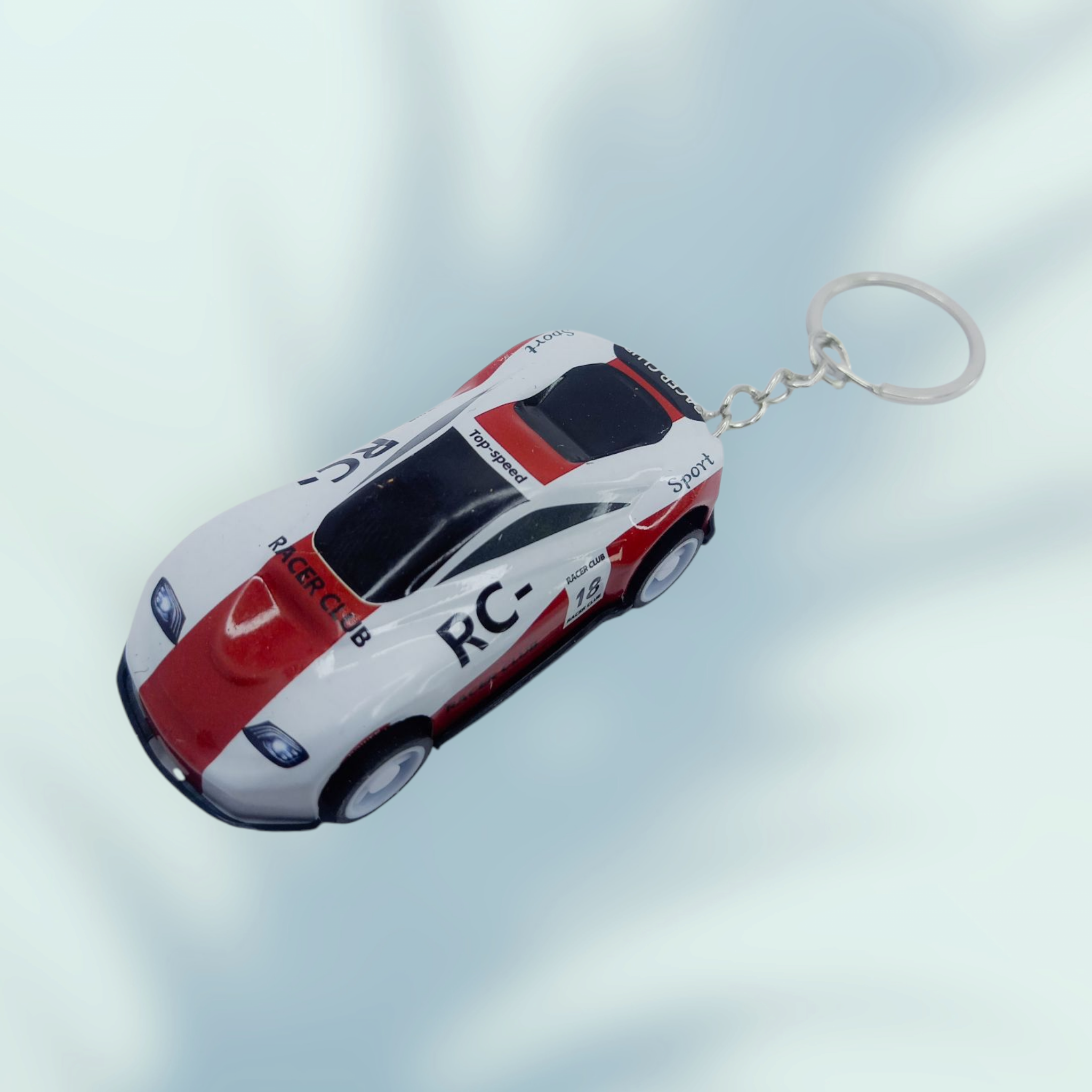 Miniature Sports Car Keychain – Sleek Design Gift for Boys, Teens & Car Lovers | Lightweight & Stylish Auto Key Ring
