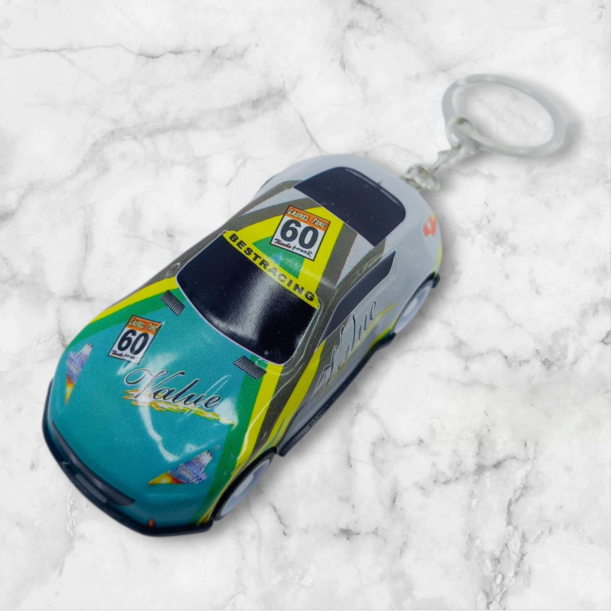 Miniature Sports Car Keychain – Sleek Design Gift for Boys, Teens & Car Lovers | Lightweight & Stylish Key Ring
