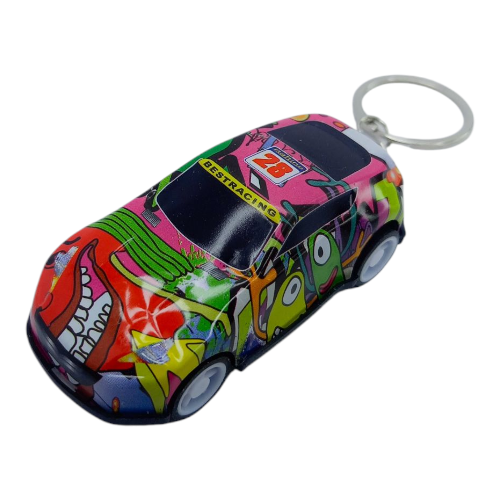 Miniature Sports Car Keychain – Sleek Design Gift for Boys, Teens & Car Lovers | Lightweight & Stylish Key Ring