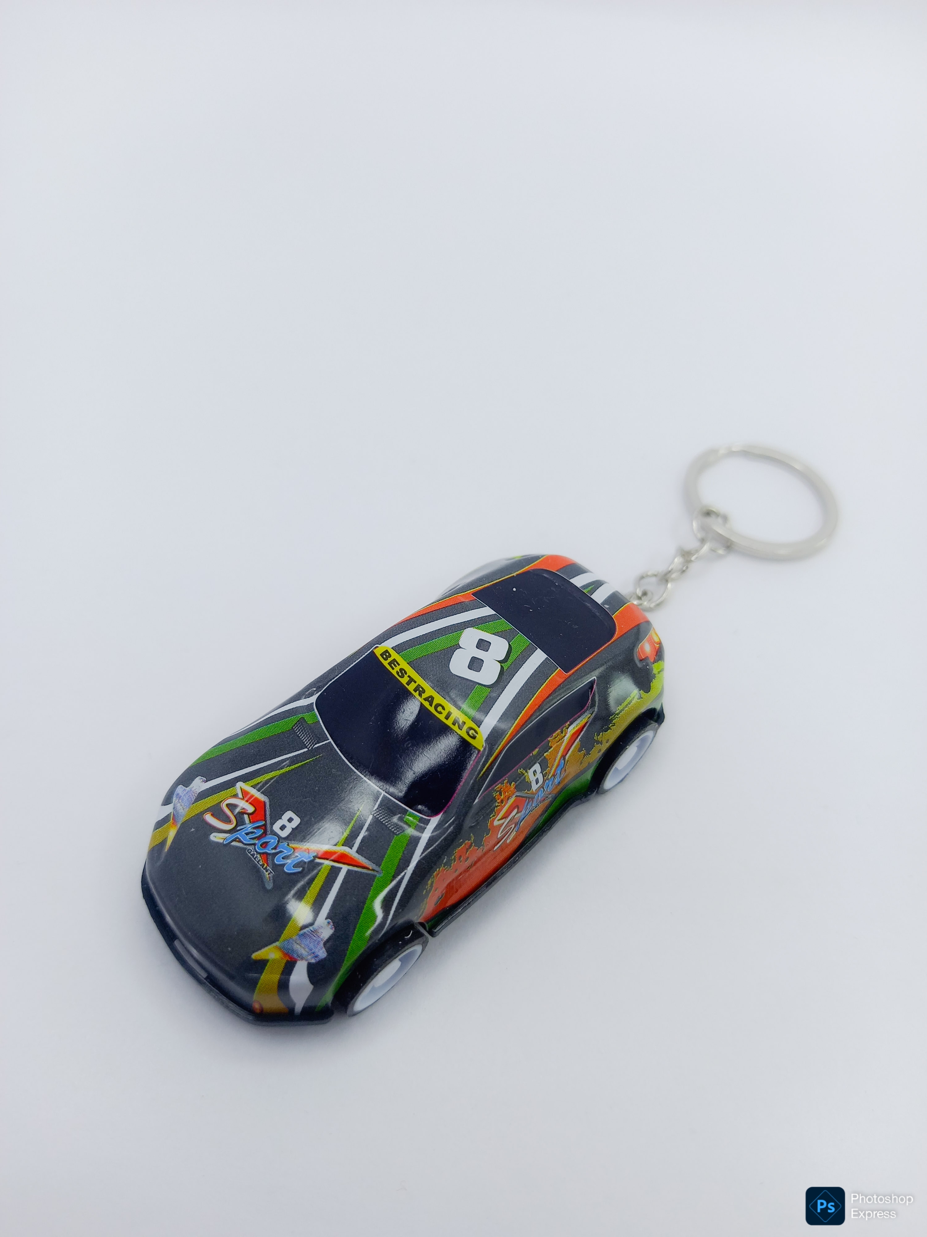 Miniature Toy Sports Car Keychain – Sleek Design Gift for Boys, Teens & Car Lovers | Lightweight & Stylish Key Ring