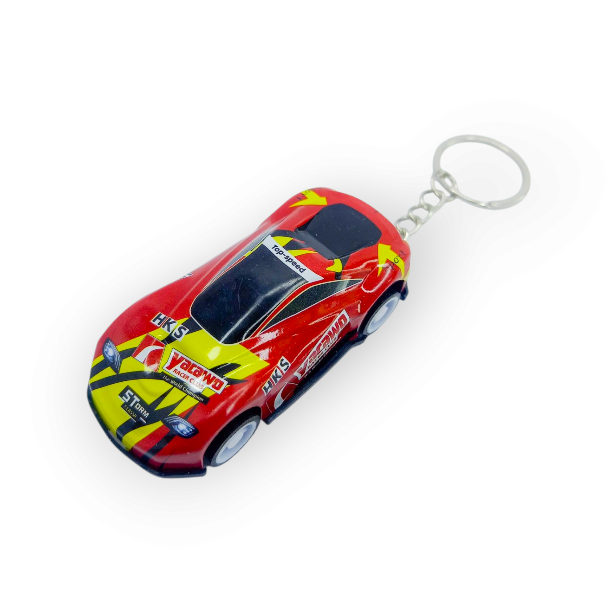 Miniature toy sports car keychain with a sleek and stylish design – a lightweight, fun gift for boys, teens, and car enthusiasts. 
