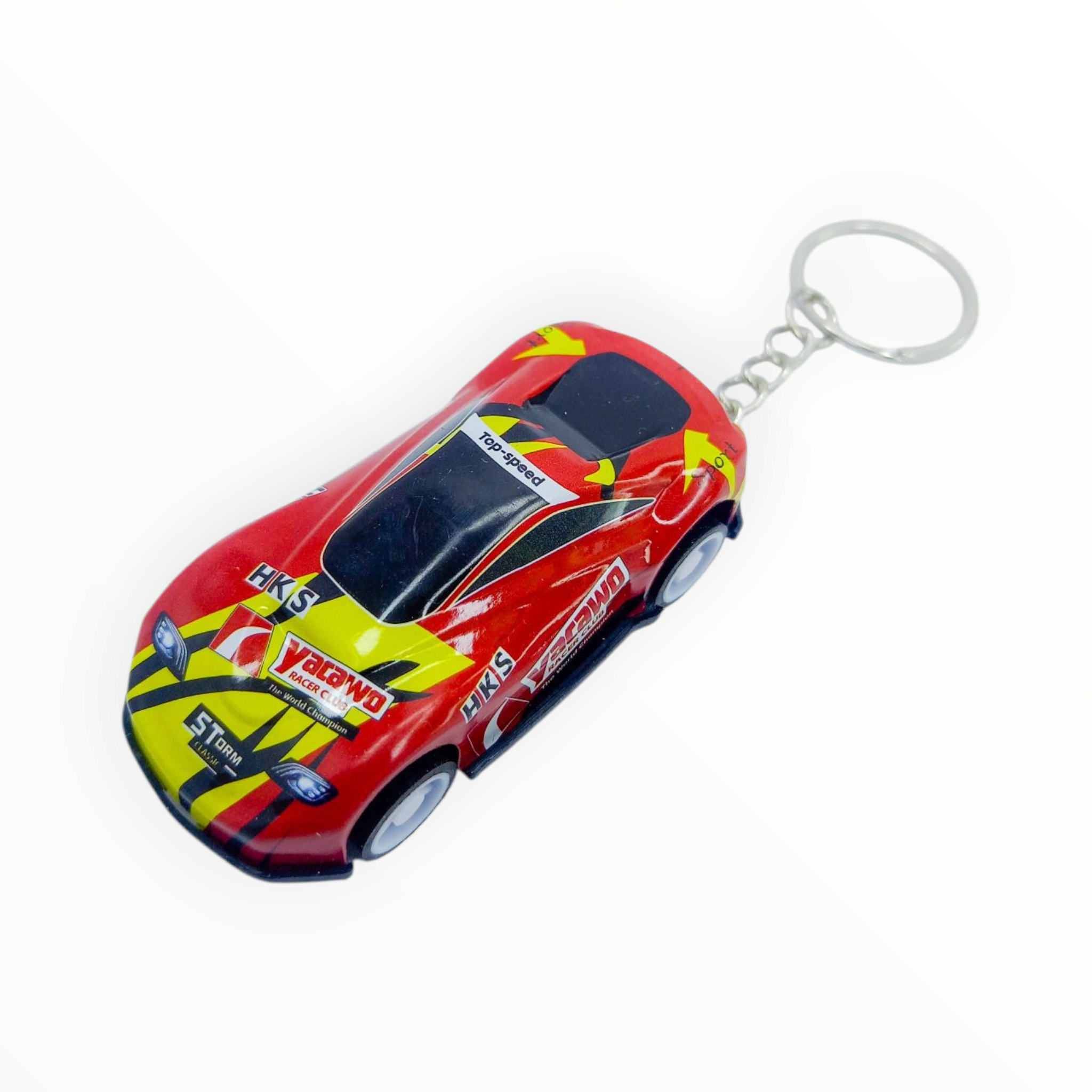 Miniature toy sports car keychain with a sleek and stylish design – a lightweight, fun gift for boys, teens, and car enthusiasts. 