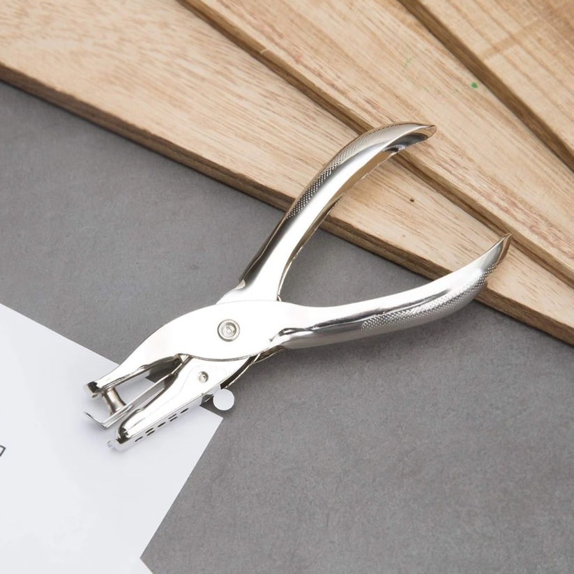 Single Hole Punch – Paper Puncher for Office & School Use | Handheld Hole Punch Tool for Paper, Tags, Crafts, and More