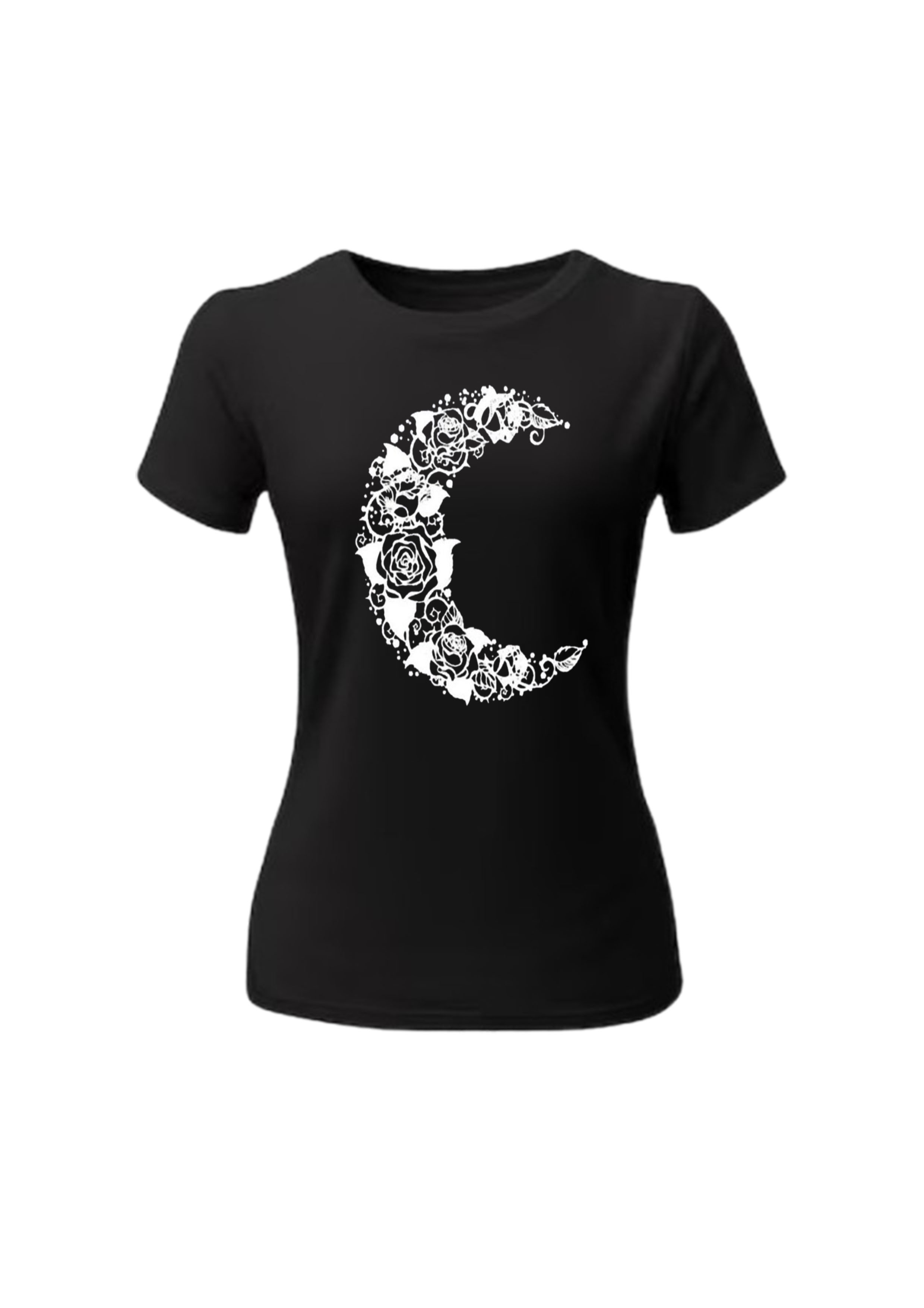 Camiseta Luna Floral