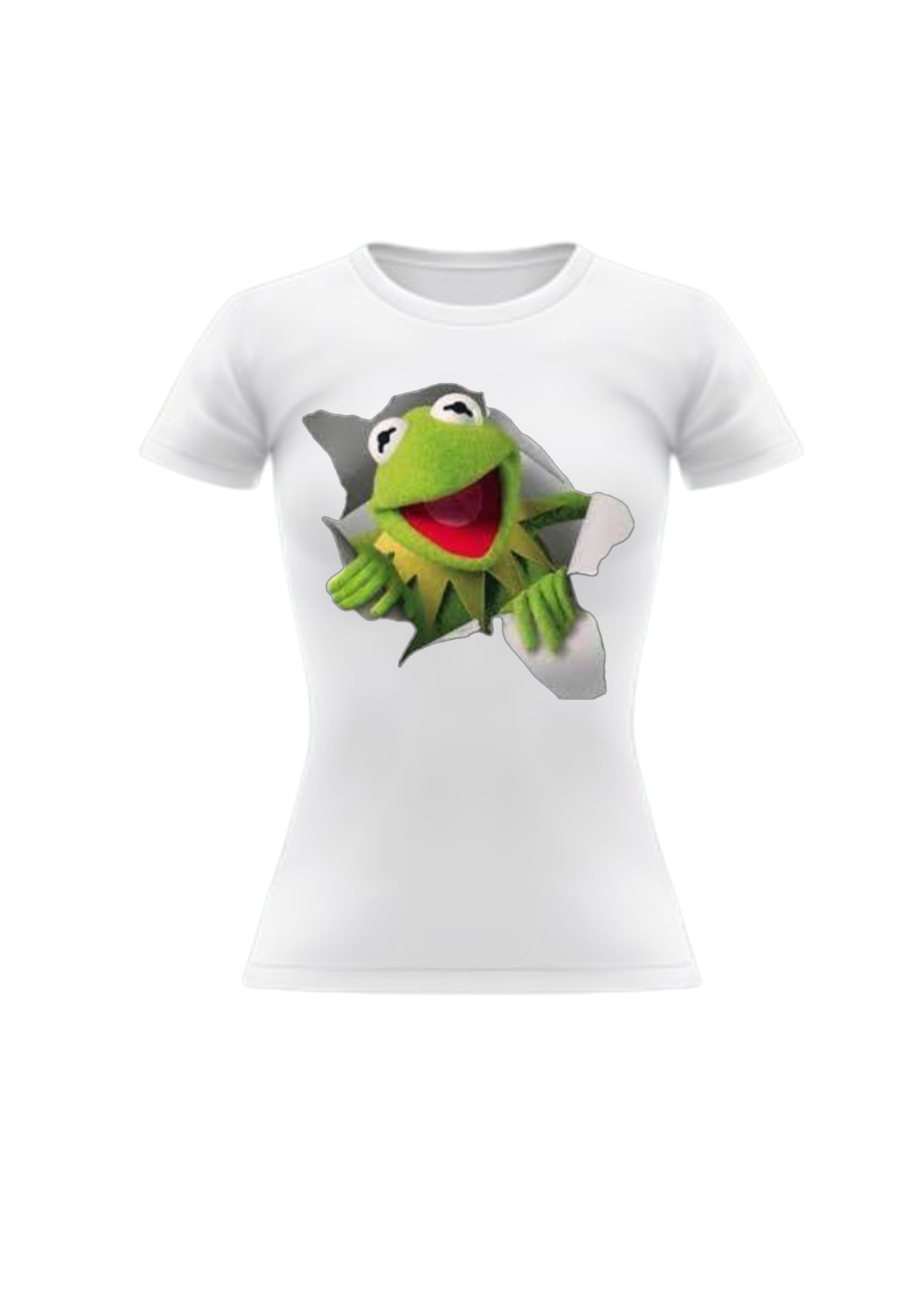 Camiseta con diseño de rana