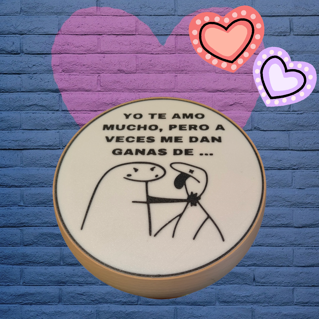 Lámpara Decorativa con frase