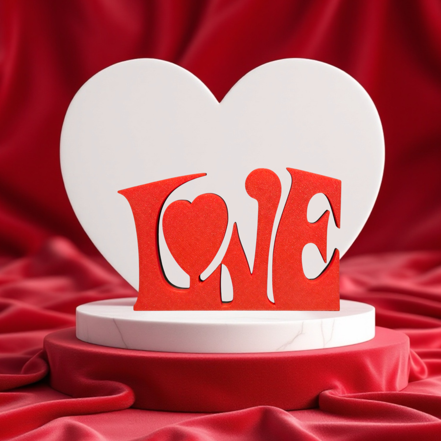 Figura Decorativa Love 2.0