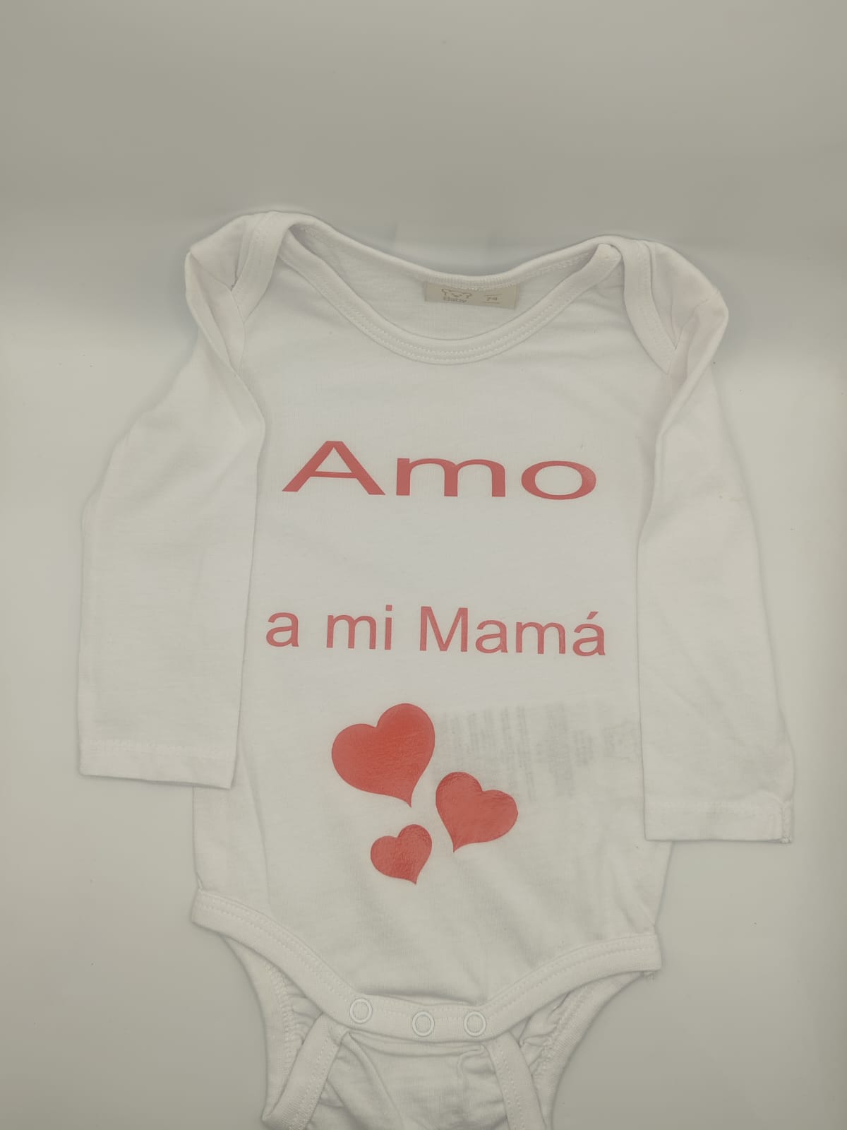 Body para bebé 'Amo a mi Mamá'