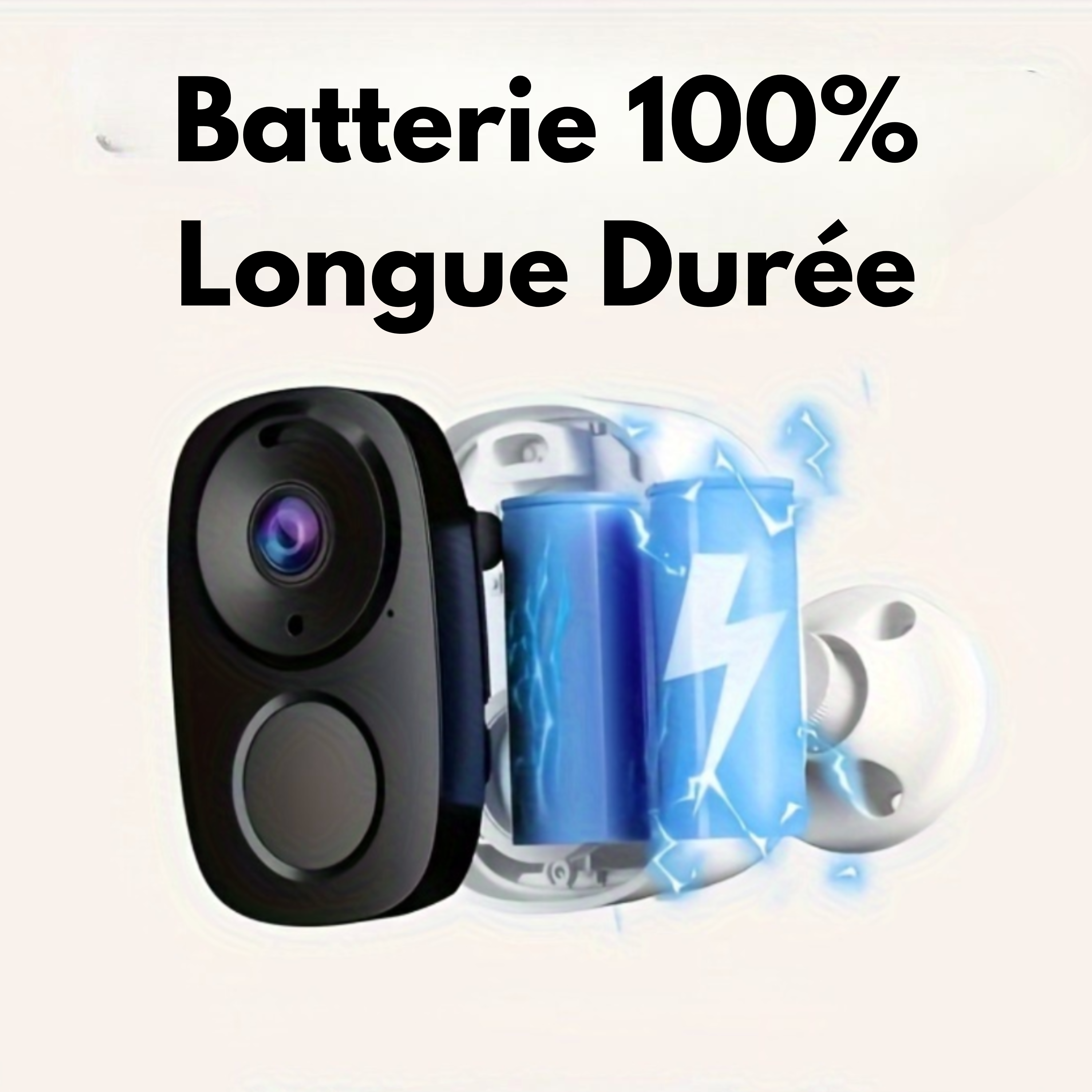 Caméra de sécurité solaire
