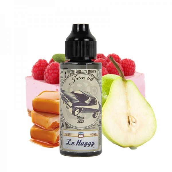 Le Huggy - Vintage by Juice 66 - Savourez une poire caramélisée sur un fond de crème bavaroise fondante à souhait.