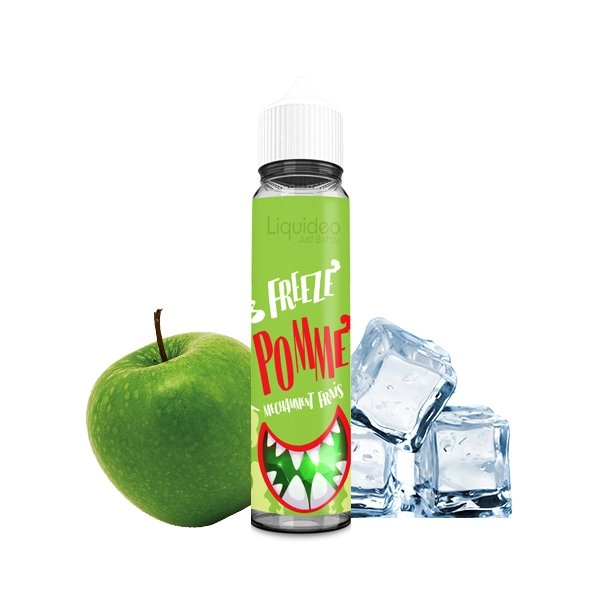 Freeze Pomme 0mg 50ml - Liquideo Freeze   Une délicieuse pomme bien juteuse.