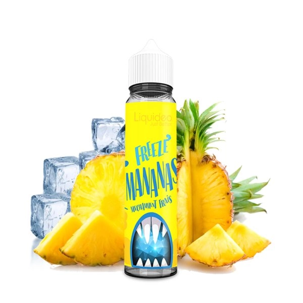 Freeze Mananas 0mg 50ml - Liquideo Freeze   Un délicieux ananas bien juteux.