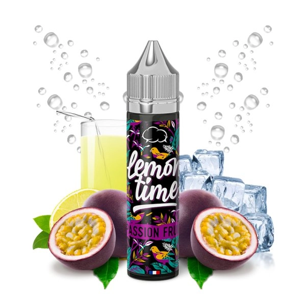 Passion Fruit 0mg 50ml - Lemon'Time by Eliquid France   Une délicieuse limonade aux fruits de la passion ! Un régal pour les papilles !