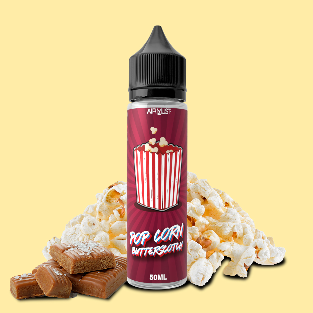 SUPAFLY • Pop corn Butterscotch 60ml L'incontournable pop corn rehaussé par du doux caramel butterscotch.