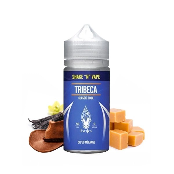 Tribeca 0mg 50ml - Halo   Un tabac classic proche du RY4.