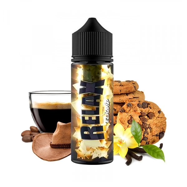 Relax 0mg 100ml - Eliquid France   Un mélange de classic blond et de café vanille.