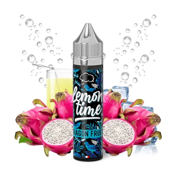 Dragon Fruit 50ml - Lemon'time by Eliquid France   Une limonade fruit du dragon qui vous amènera une saveur exotique et fruitée en bouche !