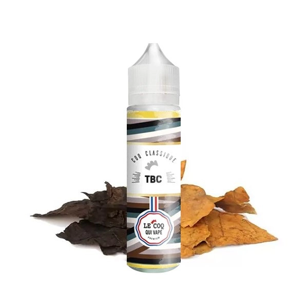 Classic TBC 0mg 50ml - Le Coq Qui Vape   Un tabac doux, tout simplement.