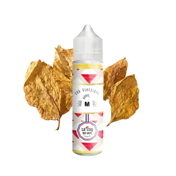 Le Coq M 0mg 50ml - Le Coq Qui Vape   Un classic blond pour les accrocs au tabac.