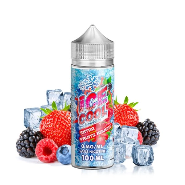 Extra Fruits Rouges 0mg 100ml - Ice Cool by Liquidarom   Retrouvez toute la gourmandise des fruits rouges dans sa version extra savoureuse.