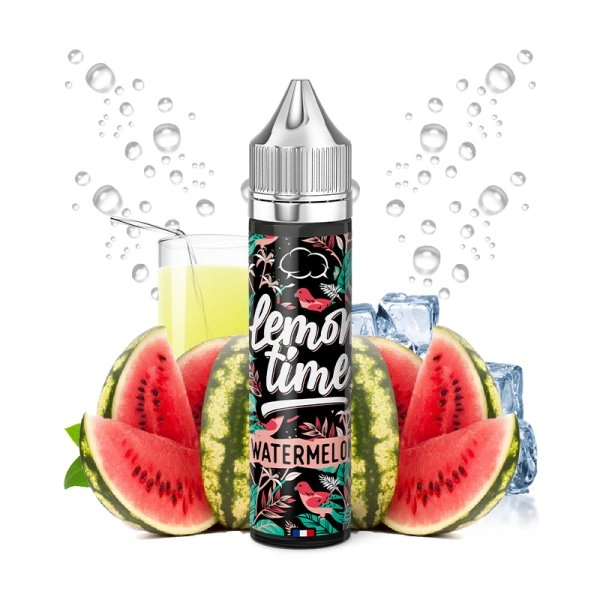 Watermelon 0mg 50ml - Lemon'Time by Eliquid France   Une pastèque juteuse et sucrée associée à une succulente limonade.