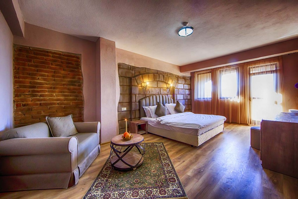 A third guest in a room