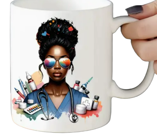 Nurse-themed Coffee Mug