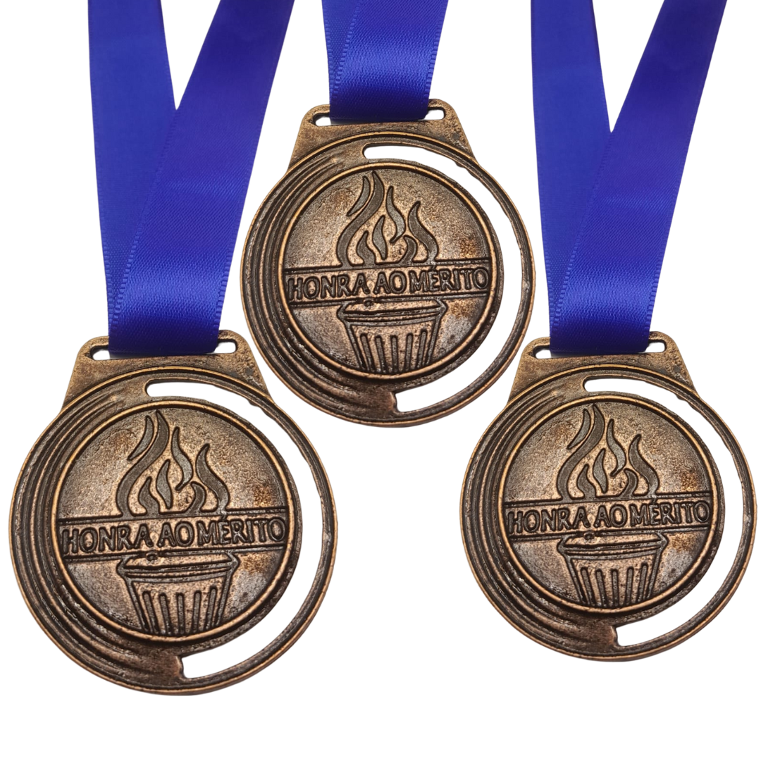 Medalha Honra ao Mérito de Metal 49mm