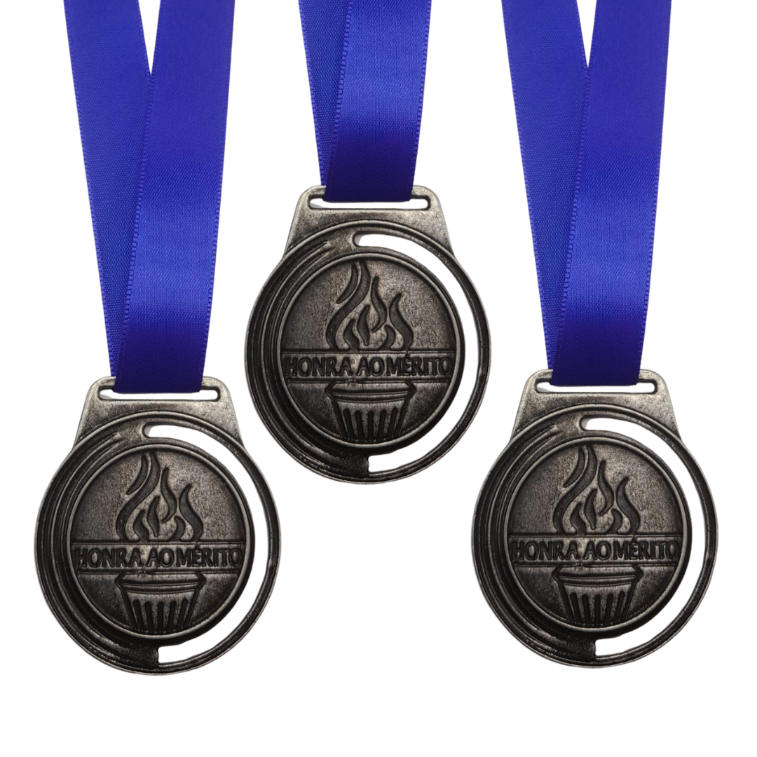 Medalha Honra ao Mérito de Metal 49mm