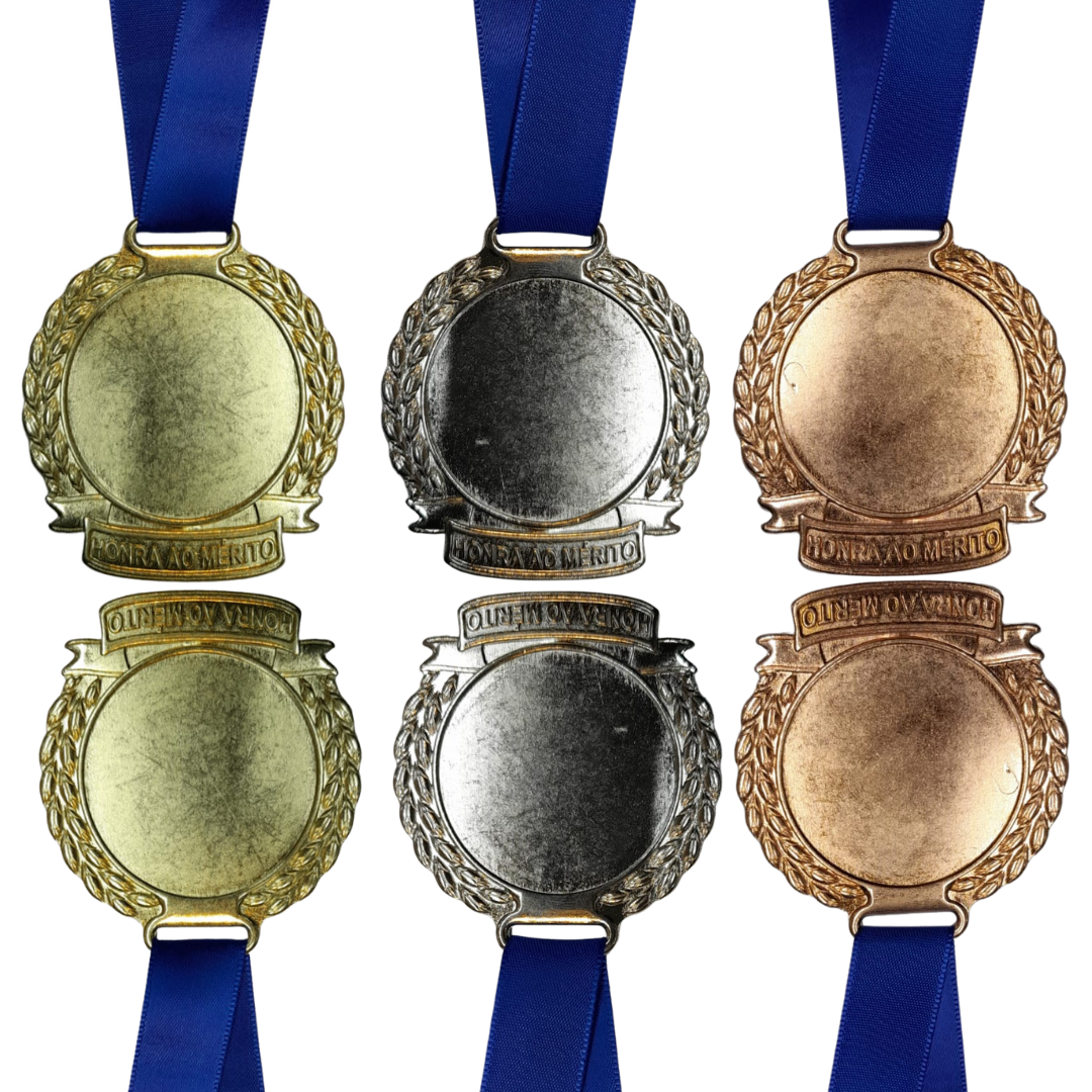 Medalhas de Honra ao Mérito Metal para Personalização 58mm